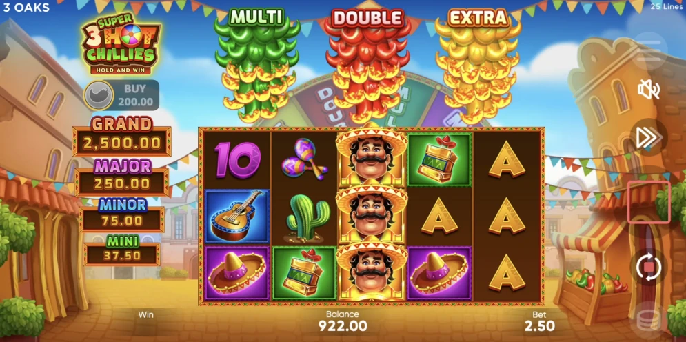 3 Super Hot Chillies Slot