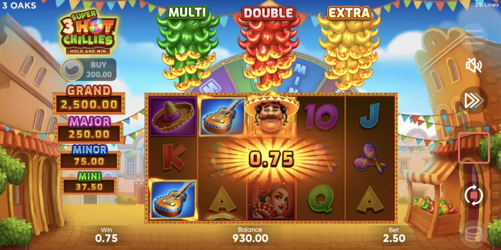 3 Super Hot Chillies Slot