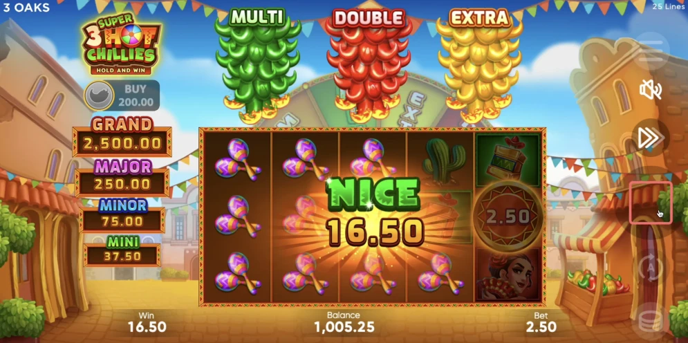 3 Super Hot Chillies Slot