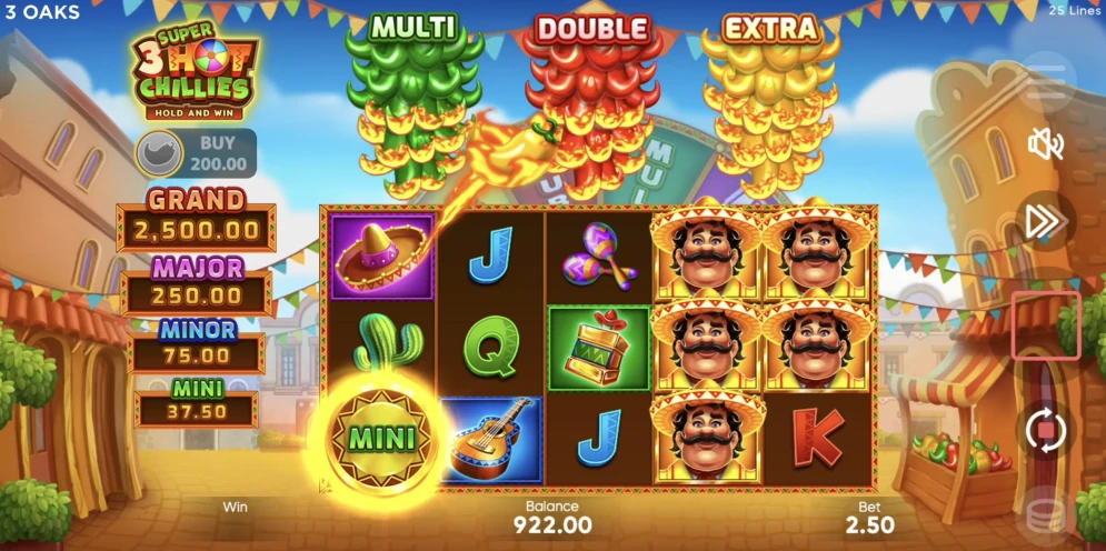 3 Super Hot Chillies Slot