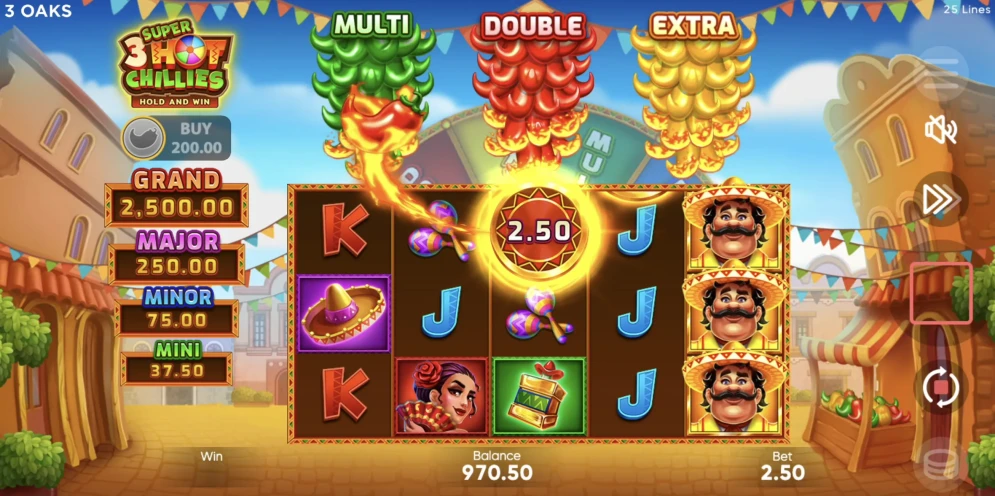 3 Super Hot Chillies demo